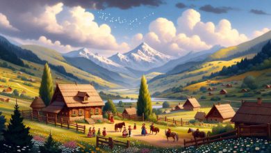 داستان روستای زیبا