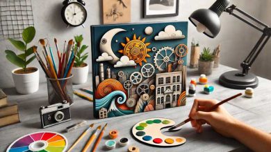 کارهای هنری ساده در خانه