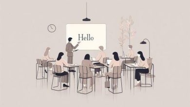 کلاس یادگیری زبان