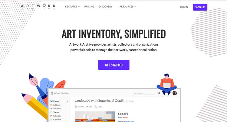 سایت Artwork Archive