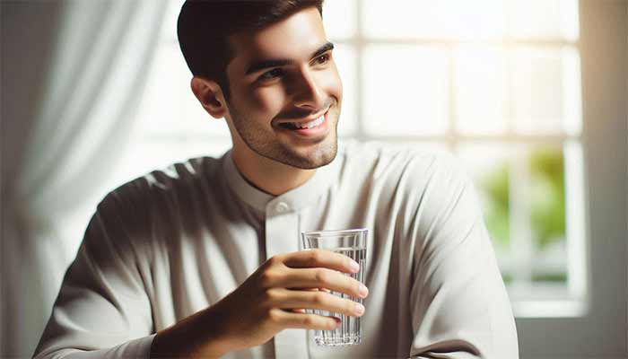 نحوه صحیح آب خوردن در اسلام و حدیث و قران