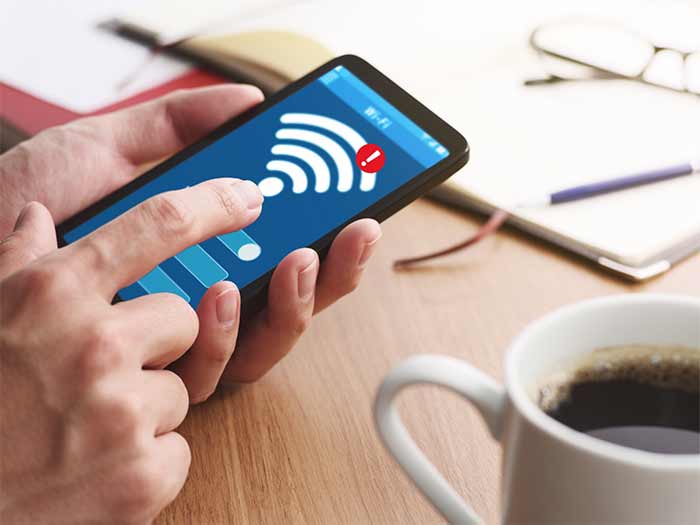 عدم اتصال به اینترنت در گوشی